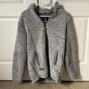 Simply Southern Grey Sherpa Coat